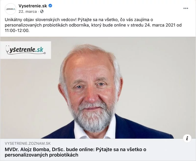 personalizované probiotiká