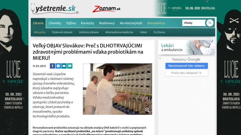 personalizované probiotiká