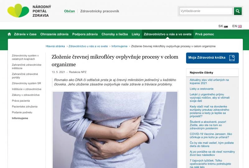 črevná mikroflóra