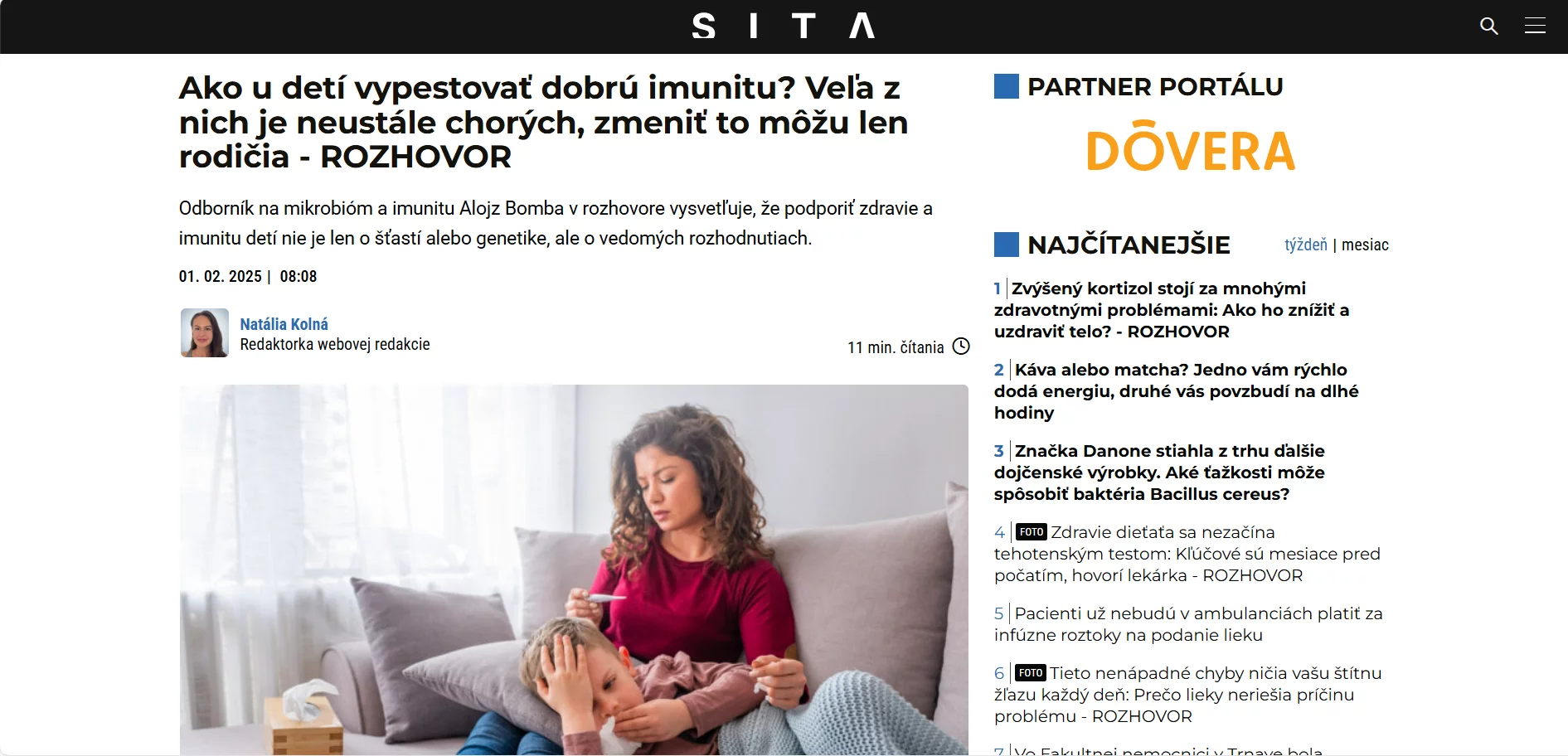 clanok-Ako u detí vypestovať dobrú imunitu?